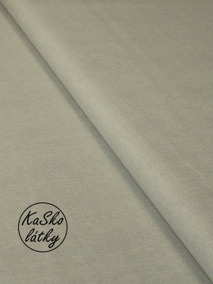 Zbytek - Bavlněná látka LP světle šedá  20 x 150 cm