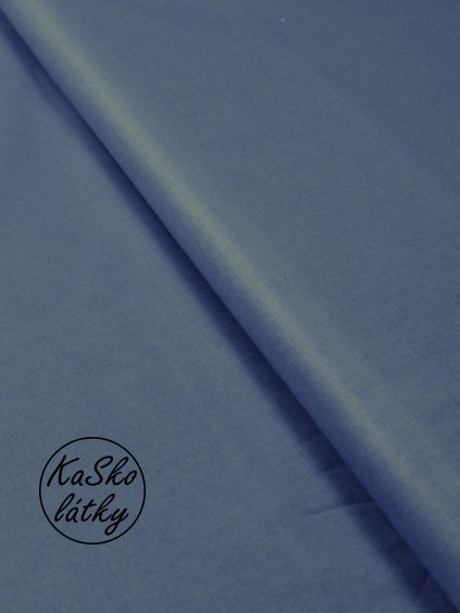 Bavlněná látka šedo-modrá