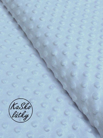 Minky světle modrá