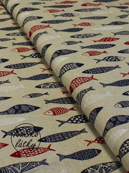 Režná látka rybky