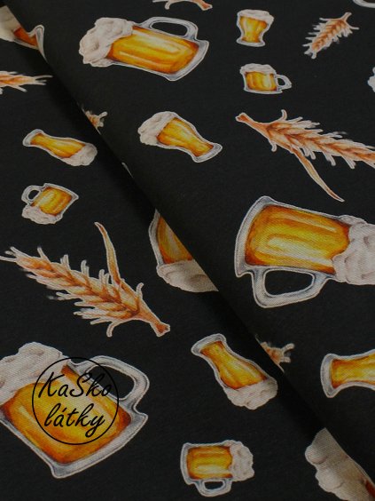 Režná látka pivo na černé