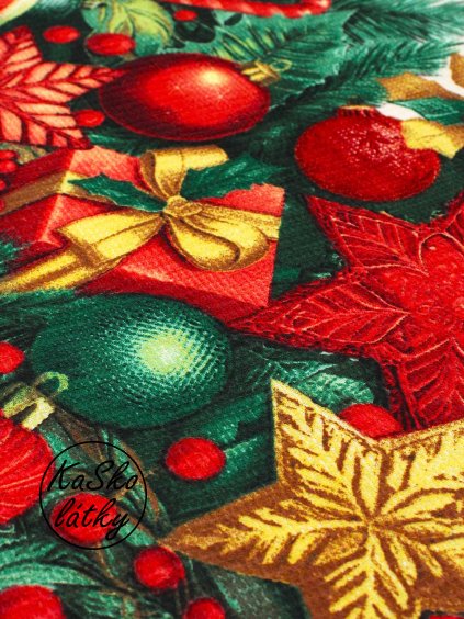 Vaflovina vánoční hvězdy a ozdoby