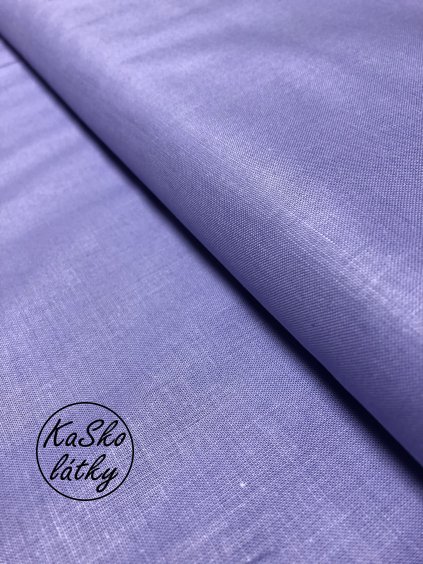 Bavlněná látka fialová