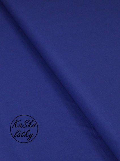 Bavlněná látka royal modrá