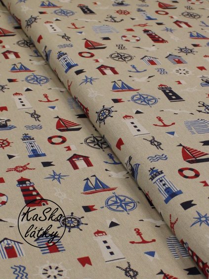 Režná látka moře a pláž