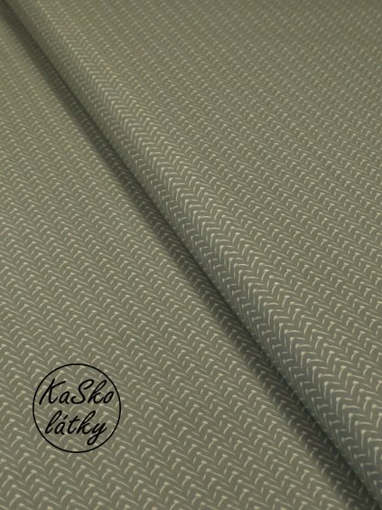 Bavlněná látka obloučky