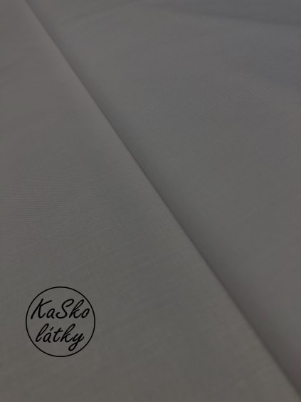 Bavlněná látka tmavě šedá