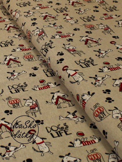 Režná látka psí život