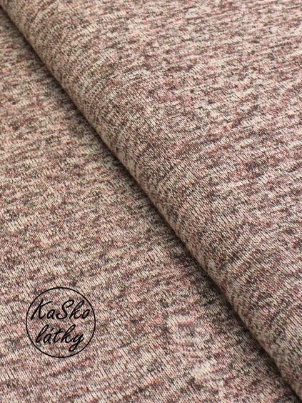 Svetrovina světle fialový melír