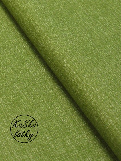 Bavlněná látka LP zelená