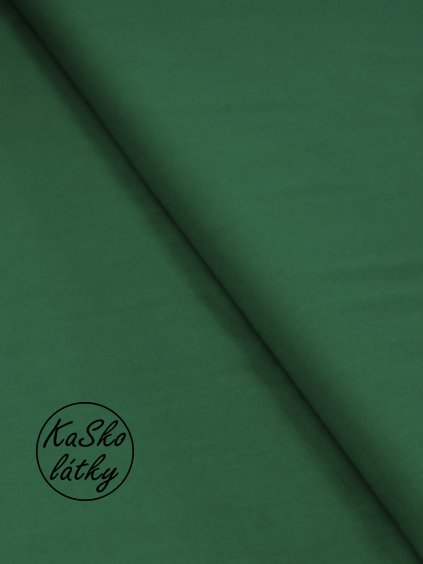 Bavlněná látka tmavě zelená