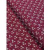 Bavlněná látka drobné květy na fuchsiové