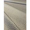 Zbytek - Bavlněná látka stříbrné hvězdy  50 x 140 cm
