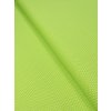 Zbytek - Bavlněná látka bílý puntík na světle zelené  75 x 150 cm