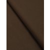 Bavlněná látka tmavě hnědá