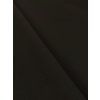 Zbytek - Bavlněná látka černá  50 x 160 cm
