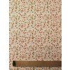 Zbytek - Bavlněná látka podzimní lístky  40 x 145 cm