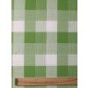 Zbytek - Bavlněná látka zelené káro  45 x 150 cm