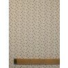 Zbytek - Bavlněná látka zelené a šedé puntíky  45 x 150 cm