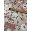 Režná látka květinový patchwork
