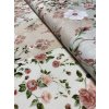 Režná látka květinový patchwork