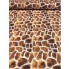 Mušelín zvířecí vzor - žirafa