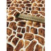 Mušelín zvířecí vzor - žirafa