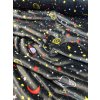 Fleece vesmír na tmavě modré