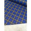 Flanel modro-černá kostka