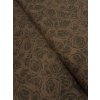 Bavlněná látka hnědé růže