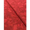 Bavlněná látka červený mramor