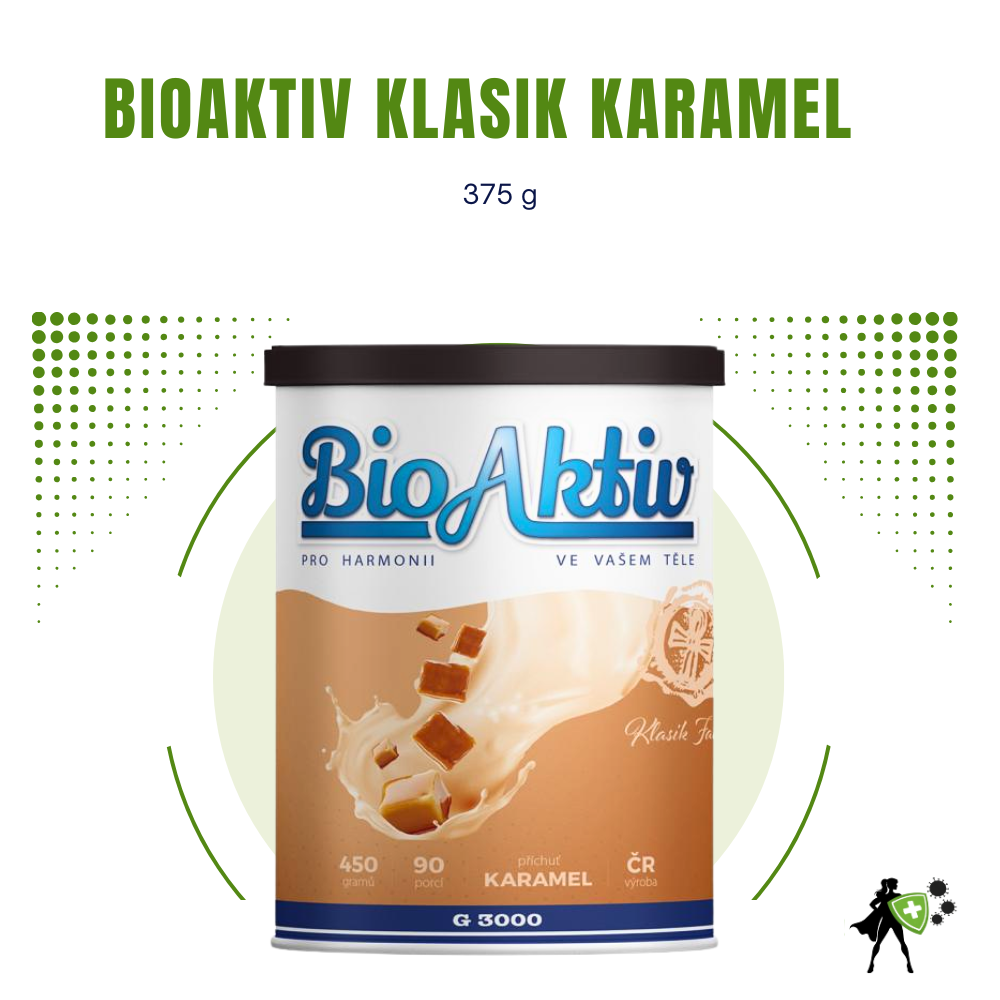 BIOAKTIV KLASIK FAMILY KARAMEL – složení a dávkování