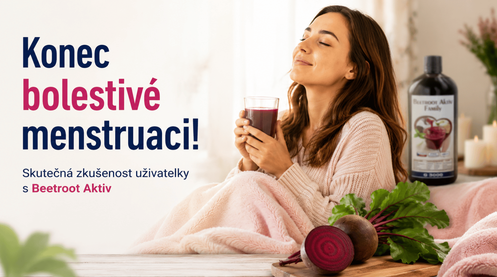 Konec bolestivé menstruaci!