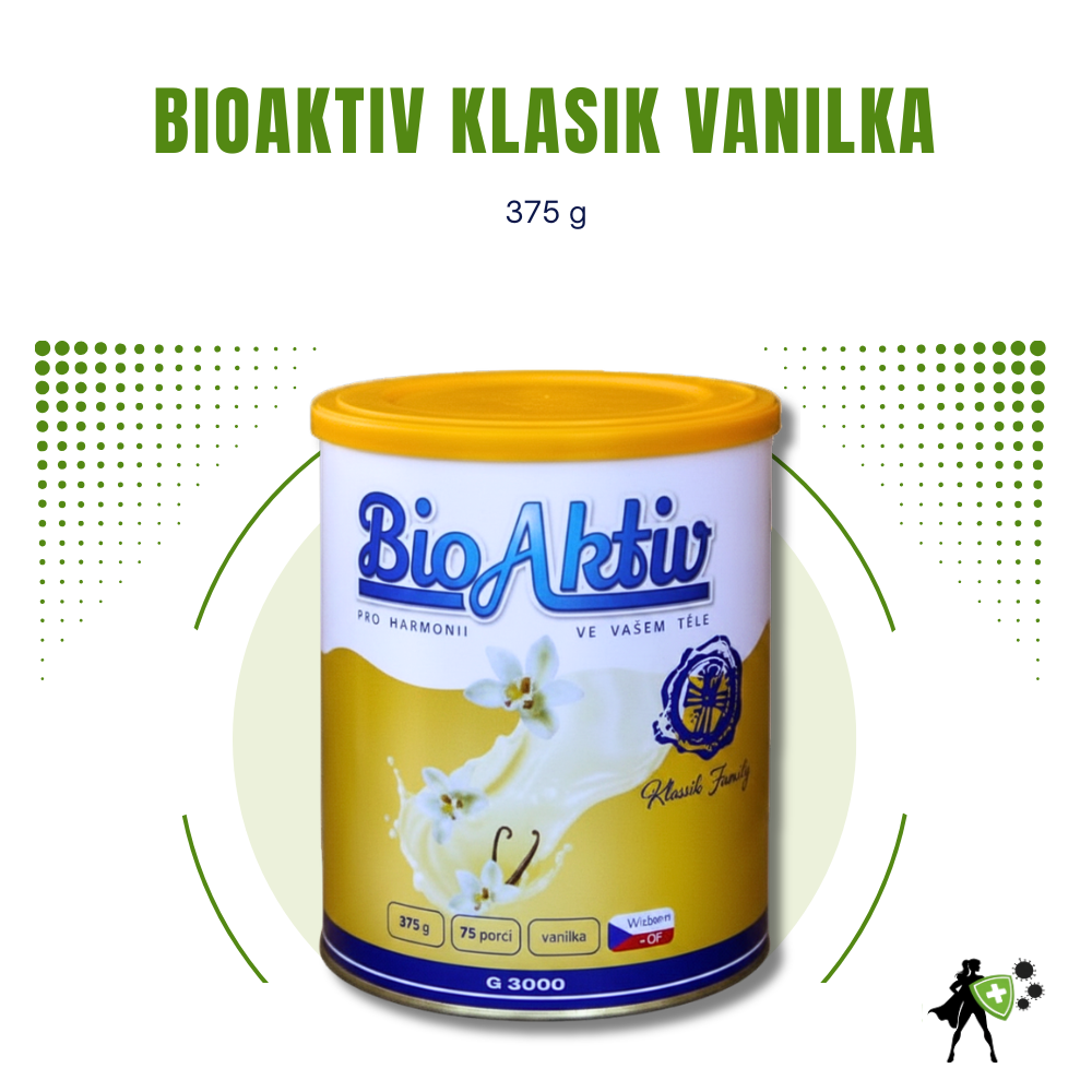 BIOAKTIV KLASIK FAMILY VANILKA – složení a dávkování