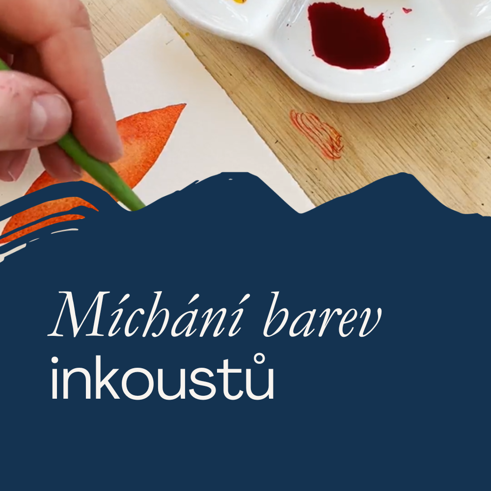 Jak na míchání inkoustů v malbě