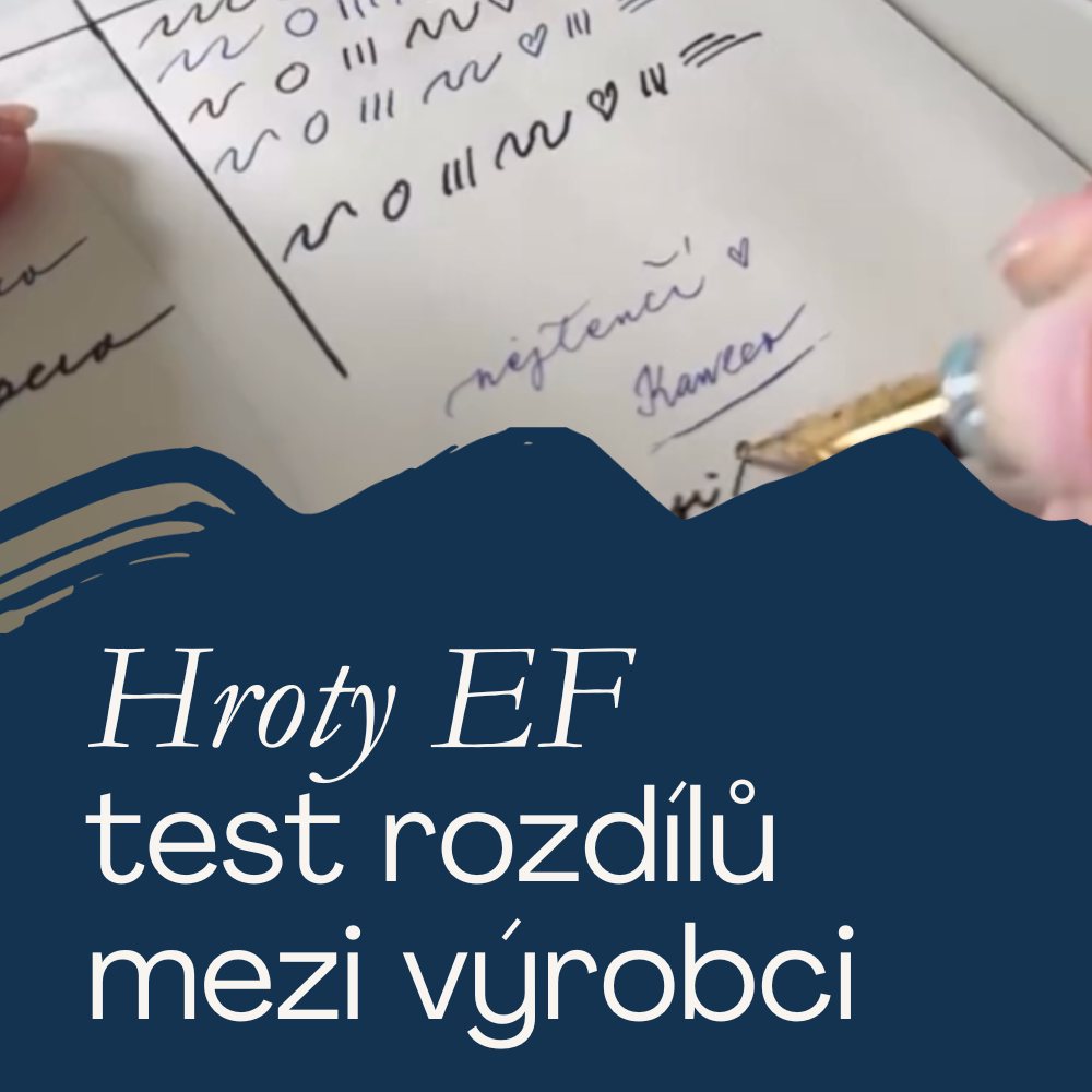 Není hrot EF jako EF: proč se šířka stopy liší mezi výrobci i jednotlivými modely