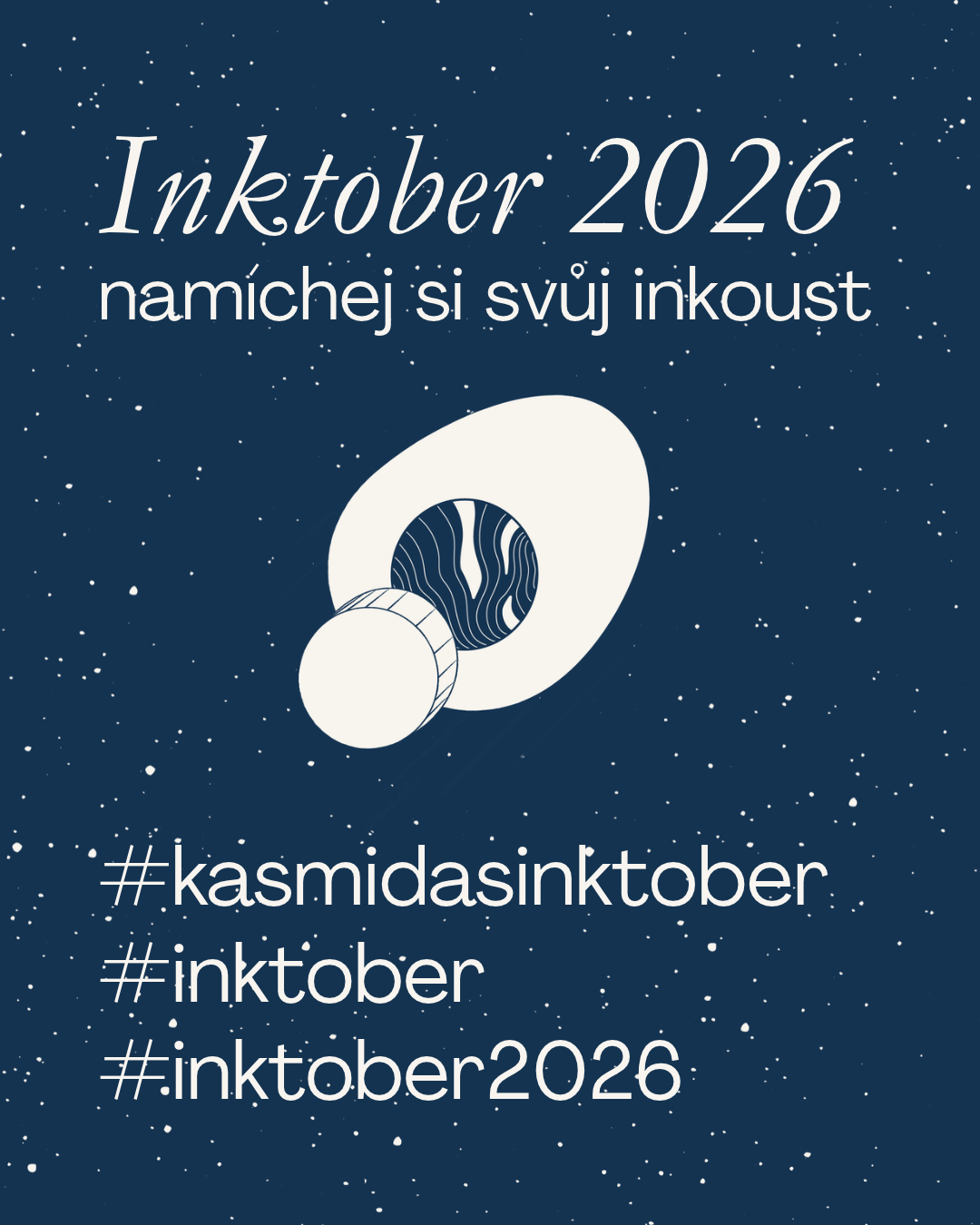 Inktober 2026 s kaš-mi-daš