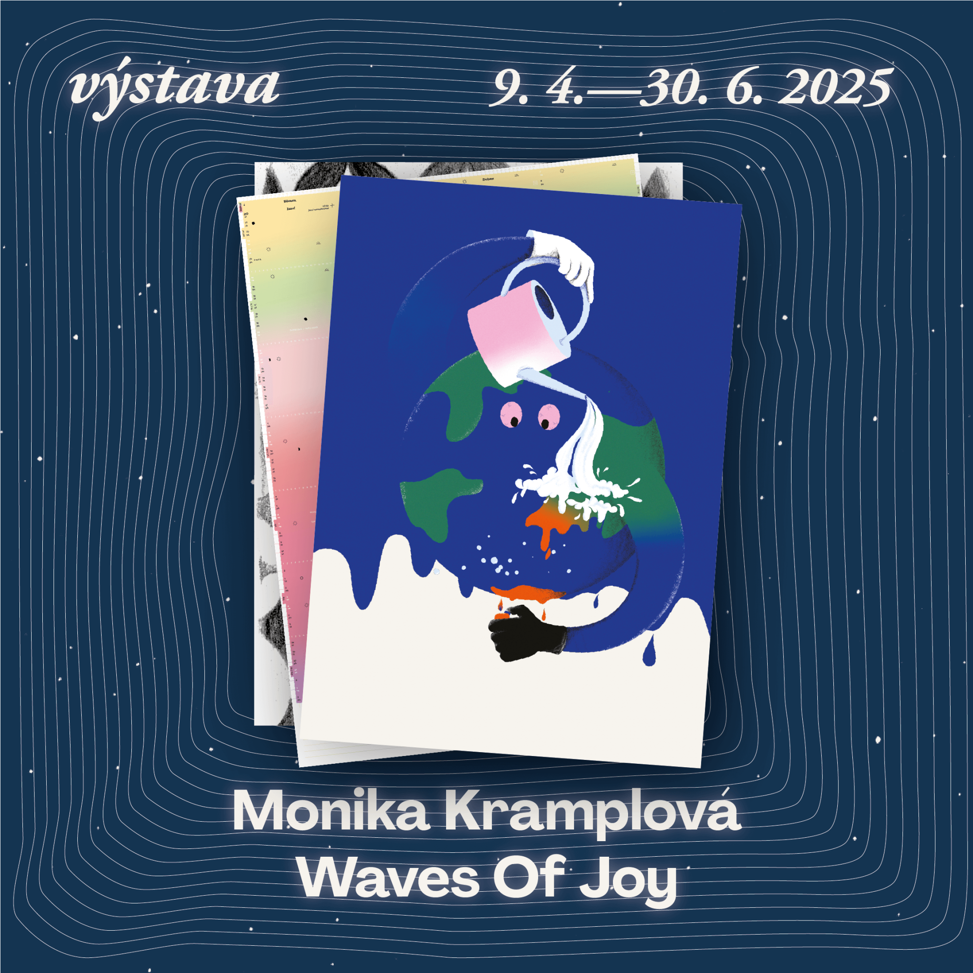 Výstava: Monika Kramplová - Waves of Joy