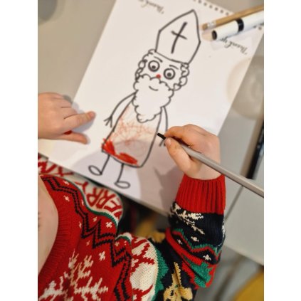 Otevřená Mikulášská dílna / Psaní dopisů Ježíškovi 4. 12.