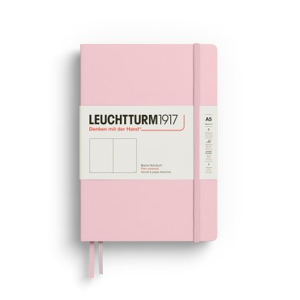 Leuchtturm1917 čistý zápisník Hardcover A5, Powder
