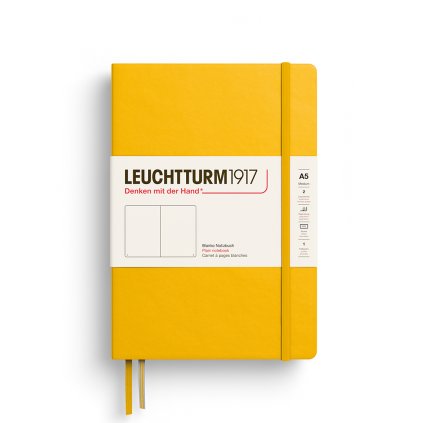 Leuchtturm1917 čistý zápisník Hardcover A5, Sunflower