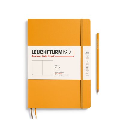Leuchtturm1917 čistý zápisník Softcover B5, Rising Sun