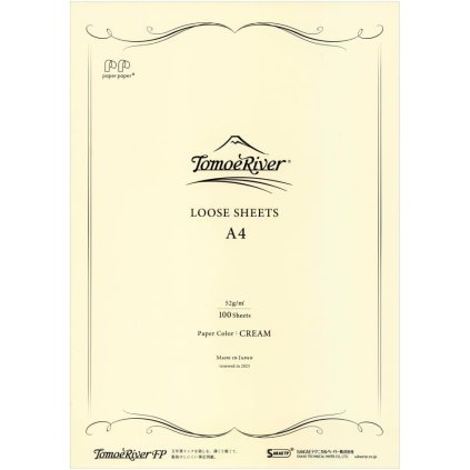 Tomoe River papír 52 g, krémový, A4