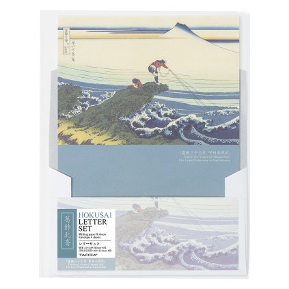 Taccia dopisní sada Ukiyo e Hokusai 1