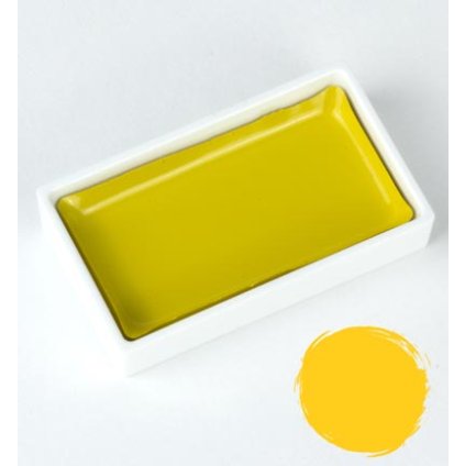 Kuretake Gansai Tambi single Bright Yellow