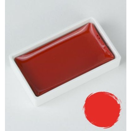 Kuretake Gansai Tambi single Cadmium Red