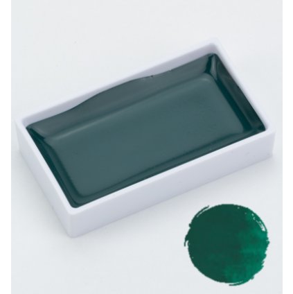 Kuretake Gansai Tambi single Billiard Green