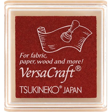 Tsukineko razítkovací inkoust Versacraft, cherry red