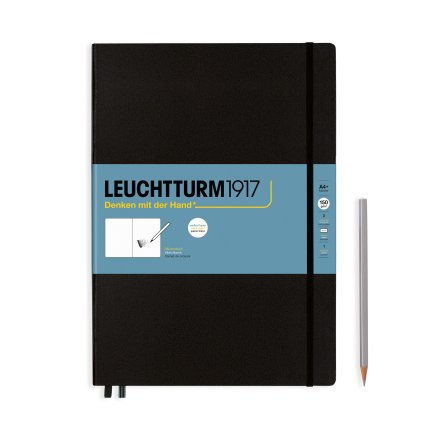 Leuchtturm1917 skicák Master A4+ 150g, Black