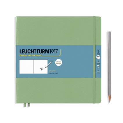 Leuchtturm1917 skicák Square 150g, Sage